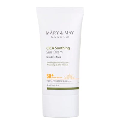 Mary &amp; May Cica Soothing Sun Cream SPF50+ PA++++ 50 ml