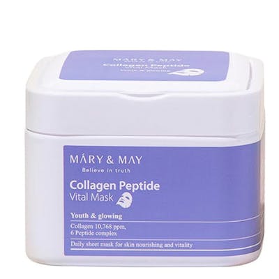 Mary &amp; May Collagen Peptide Vital Mask 30 st