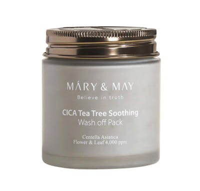 Mary &amp; May Cica Tea Tree Soothing Wash Off Pack 125 g