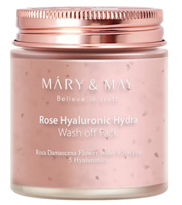 Mary &amp; May Rose Hyaluronic Hydra Wash Off Pack 125 g