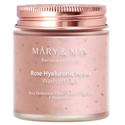 Mary &amp; May Rose Hyaluronic Hydra Wash Off Pack 125 g