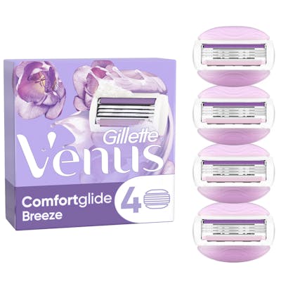 Gillette Venus Breeze Barberblade 4 kpl