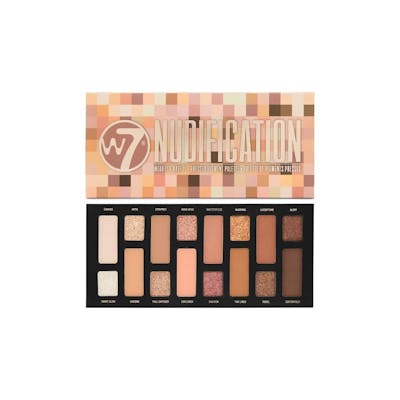 W7 Nudification Pressed Pigment Palette 1 st