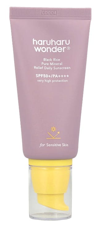 Haruharu Wonder Black Rice Pure Mineral Relief Daily Sunscreen SPF50+ PA++++ 50 ml