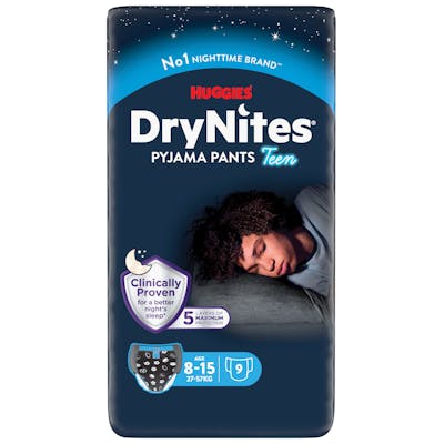 DryNites Boy Pyjama Pants 8-15 Years 9 st