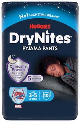 DryNites Boy Pyjama Pants 3-5 Years 10 pcs