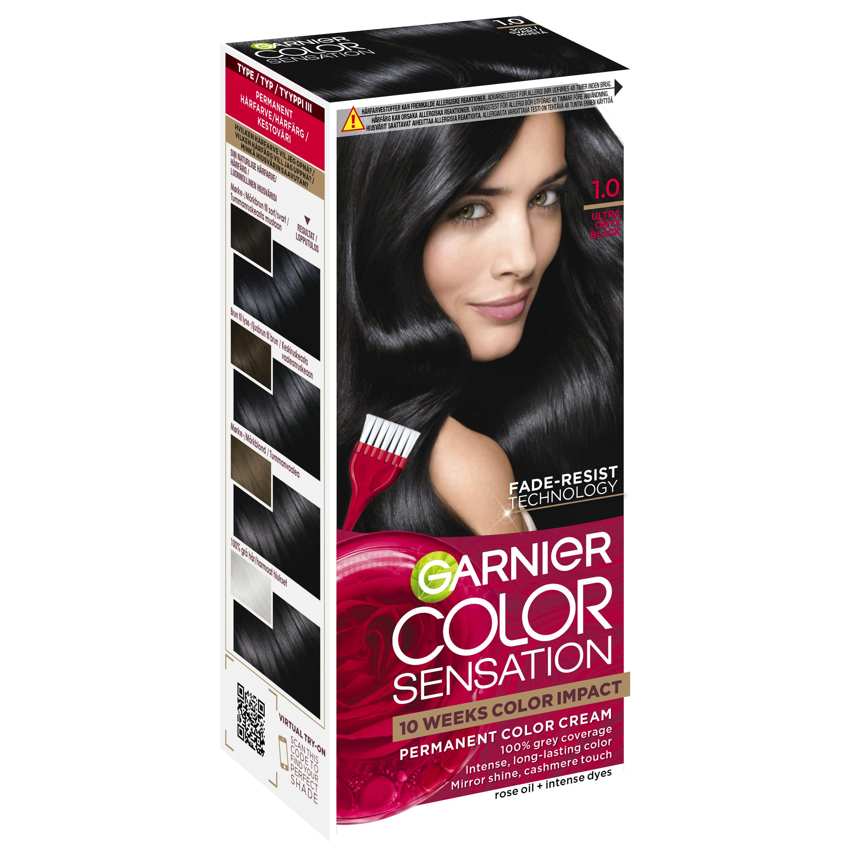 Garnier Color Sensation 1.0 Deep Black