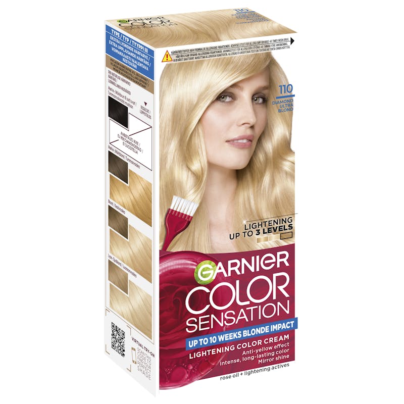 Garnier Color Sensation 110 Diamond Ultra Blond 1 kpl