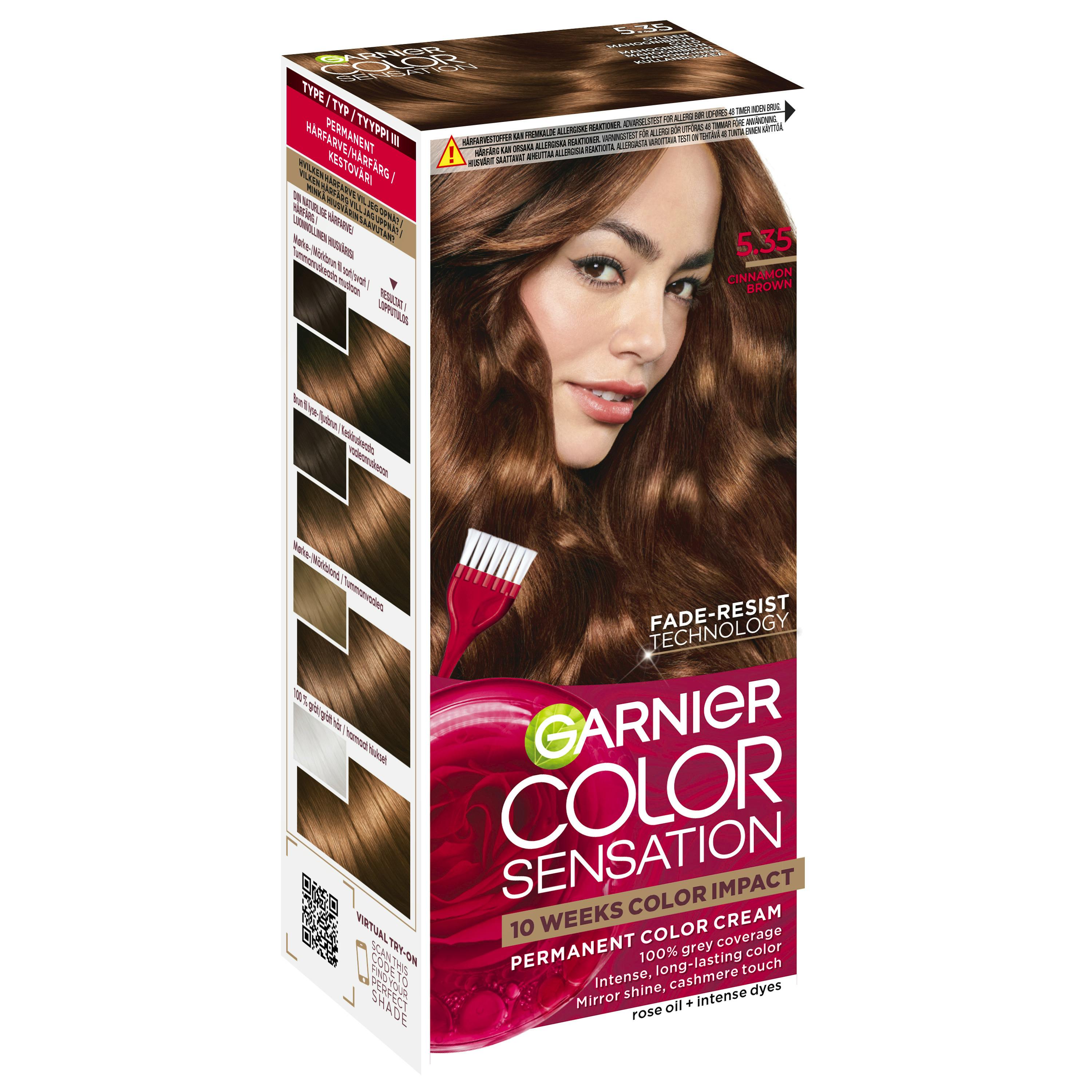 Garnier Color Sensation 5.35 Cinnamon Brown 1 stk