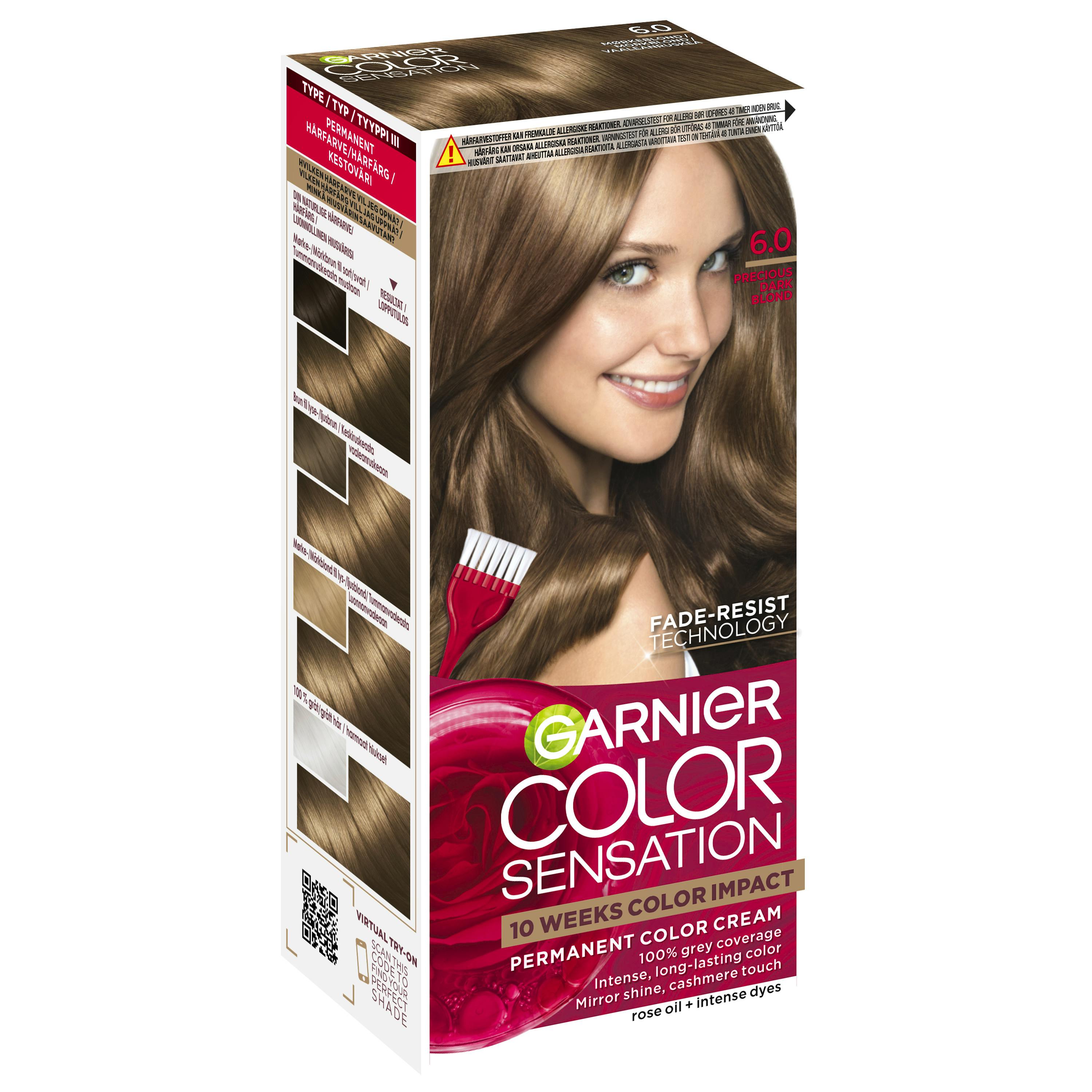 Garnier Color Sensation 6.0 Light Brown 1 stk