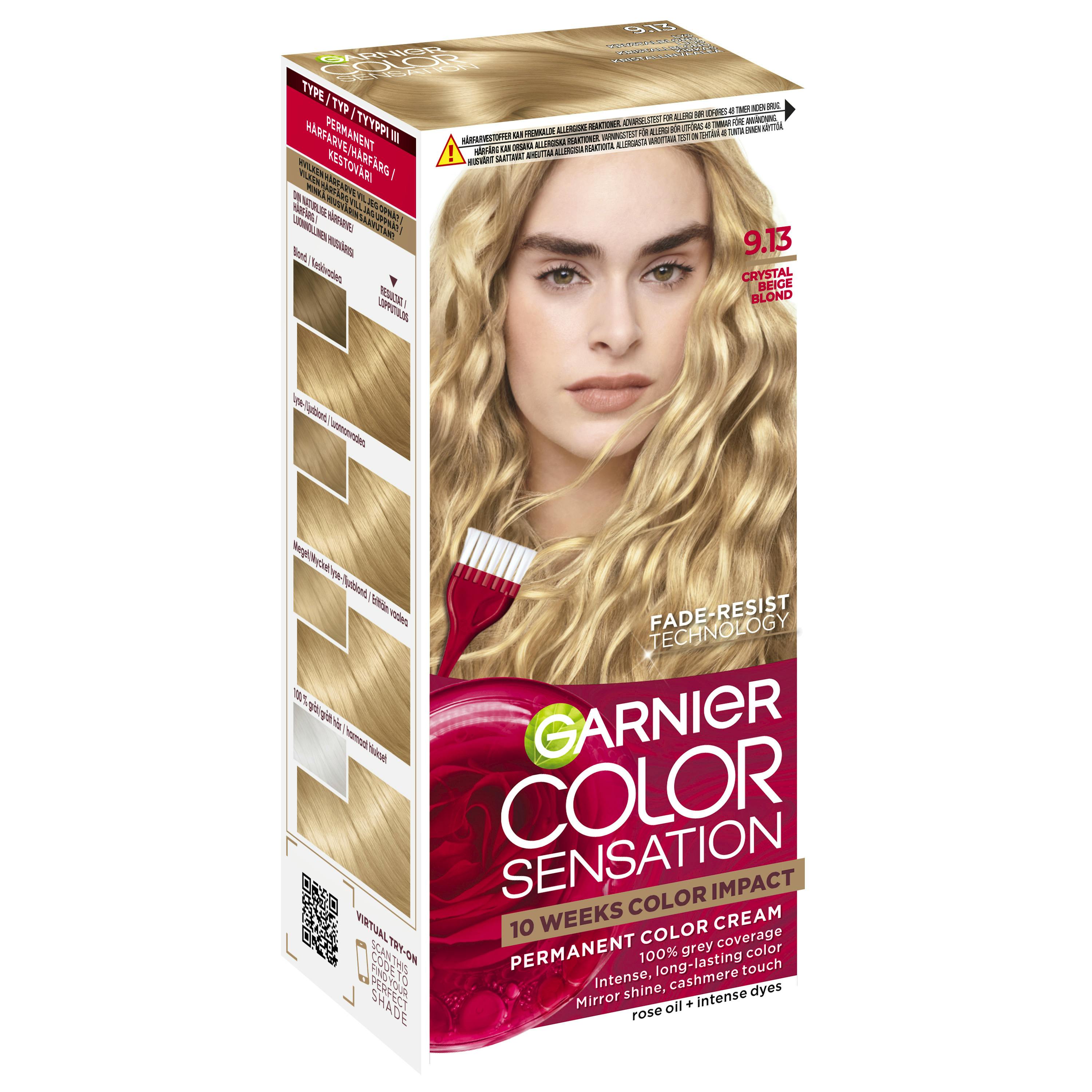 Garnier Color Sensation 9.13 Crystallines Beige Light Blonde 1 st
