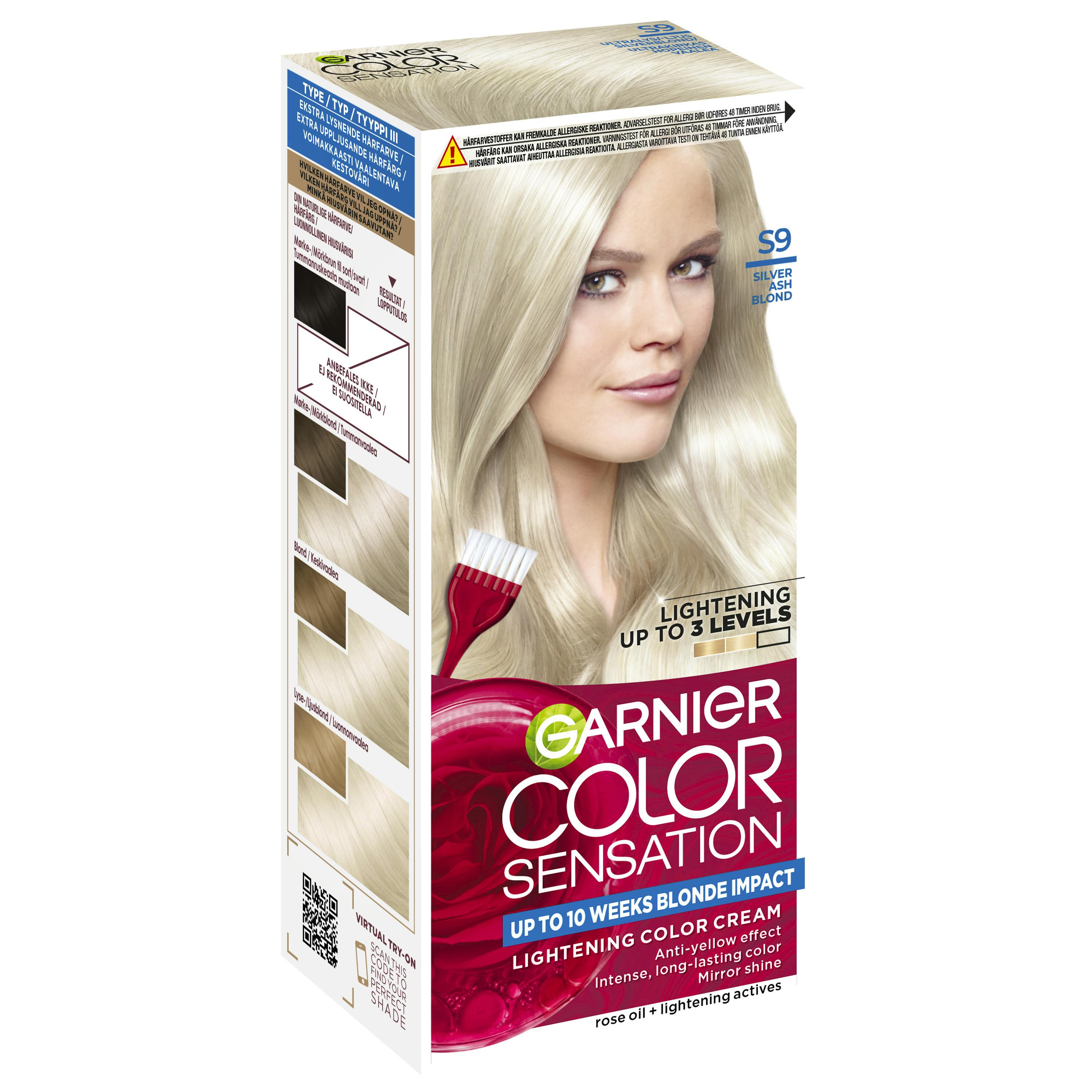 Garnier Color Sensation S9 Ultra Light Silver Blonde 1 stk