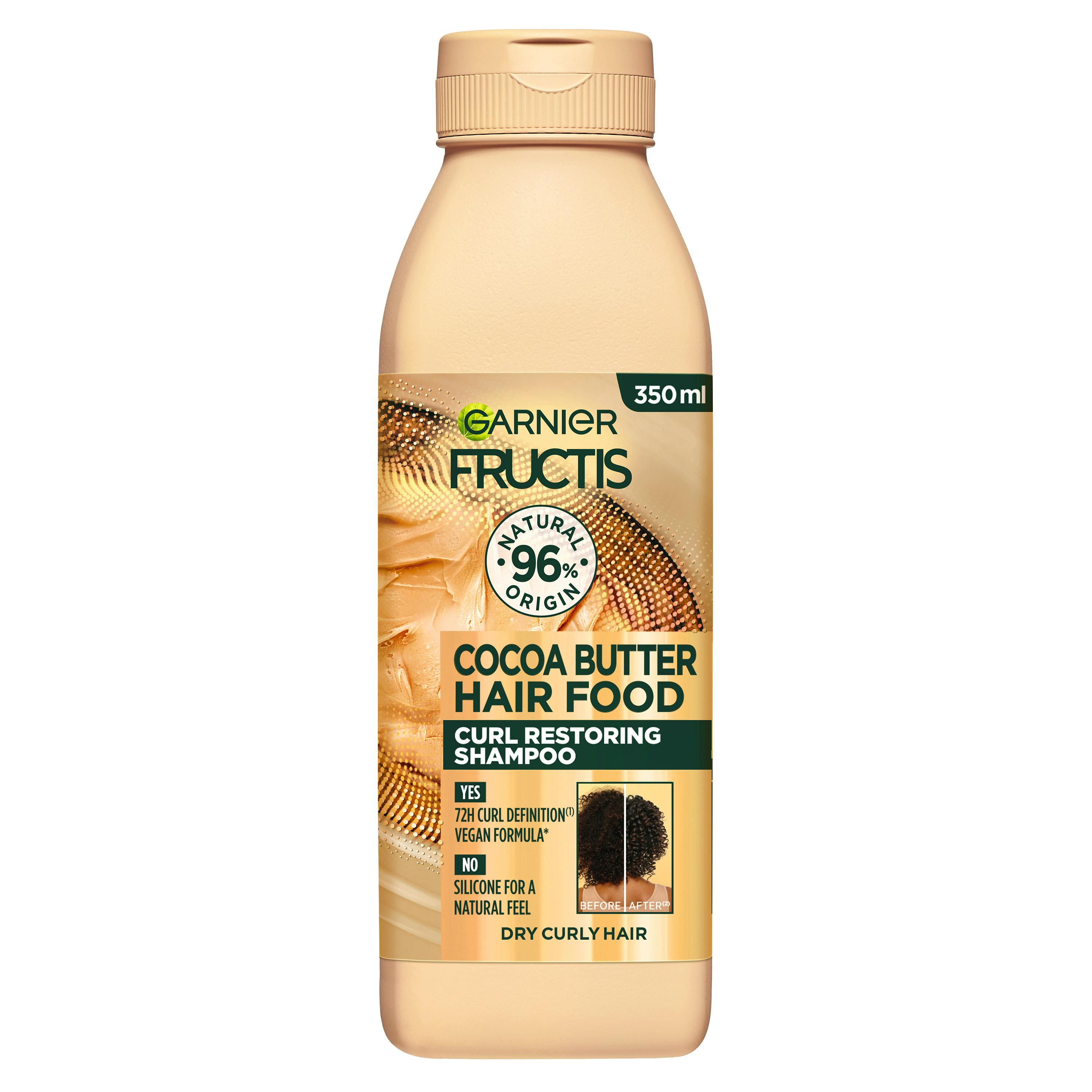 Garnier Fructis Hair Food Cocoa Butter Shampoo 350 ml