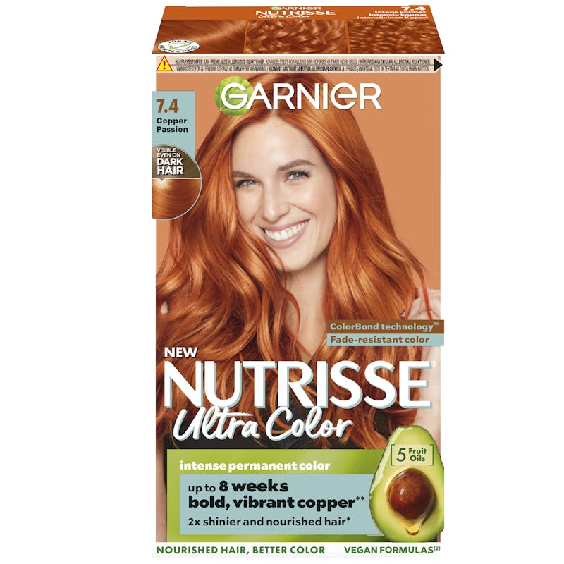 Garnier Nutrisse Ultra Color 7.40 Intense Copper 1 kpl