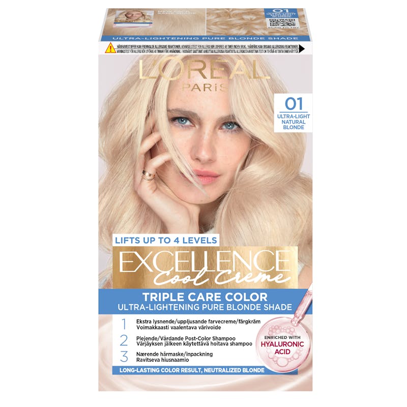 L&#039;Oréal Paris Excellence 01 Lightest Natural Blonde 1 pcs
