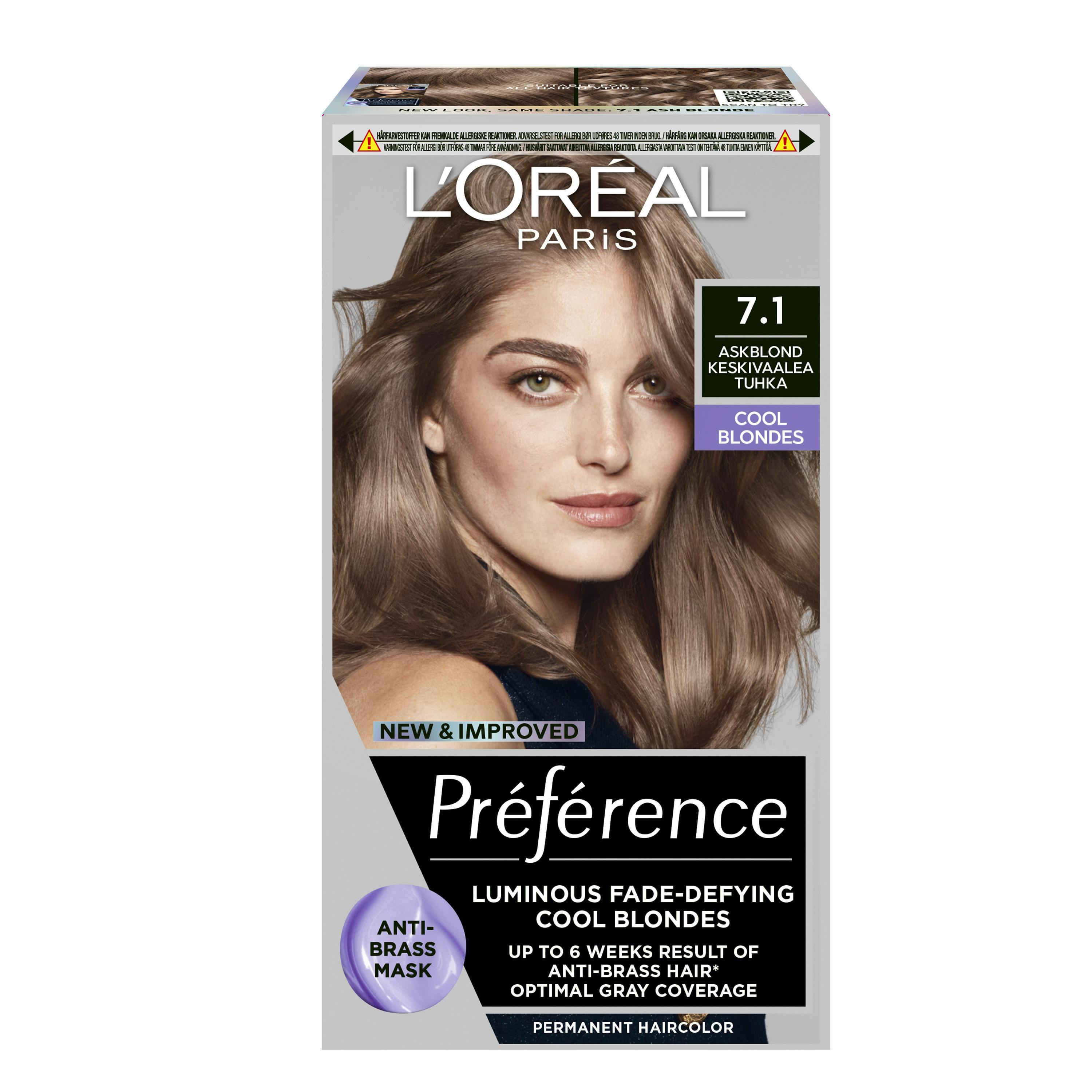 L'Oréal Paris Preference 7.1 Iceland 1 stk