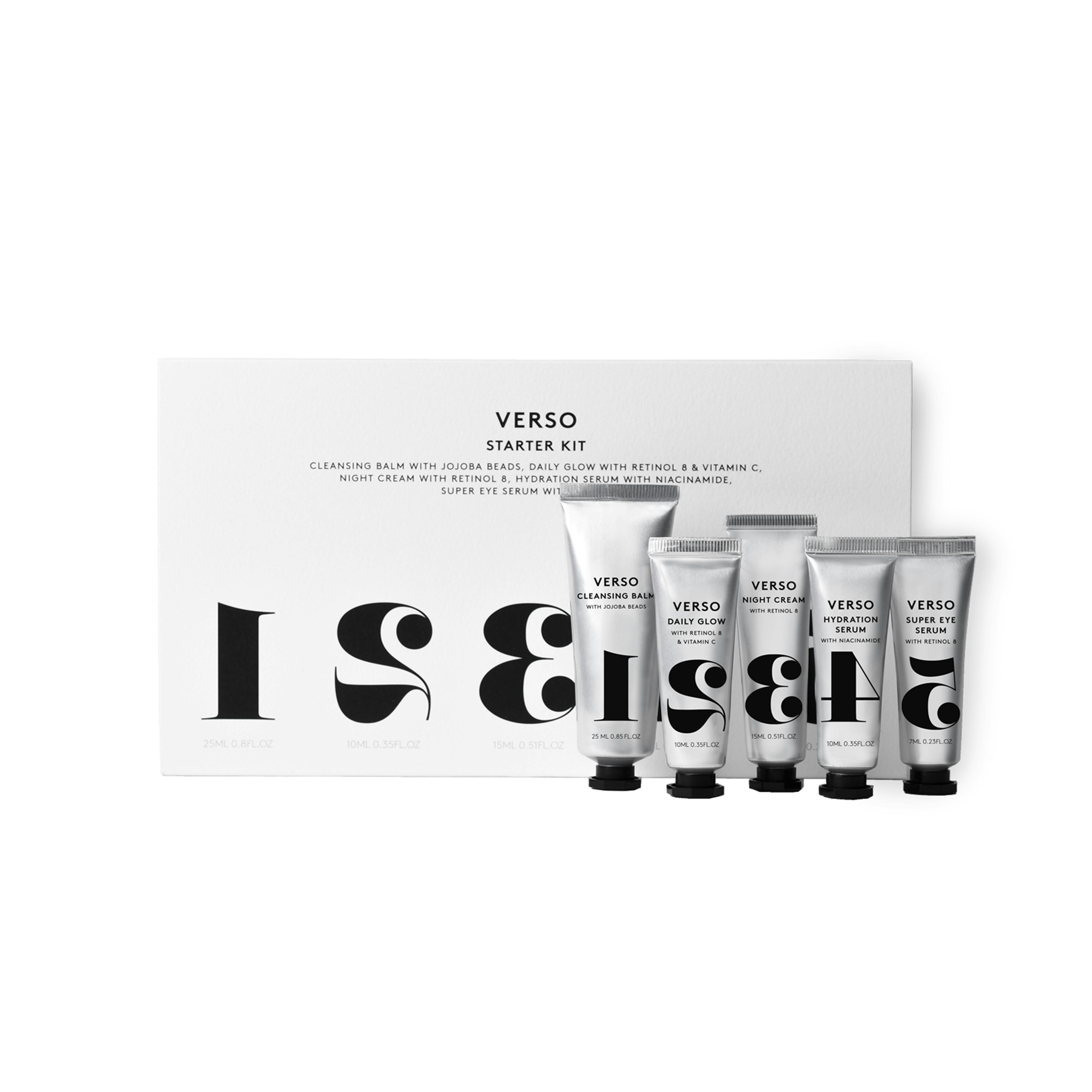 Verso Skincare Starter Kit - Luksuriøs Hudplejeoplevelse
