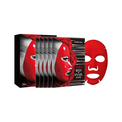 OMG! Double Dare OMG! Red Bubble Mask 5 pcs