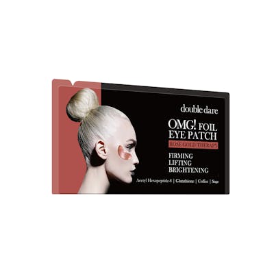 OMG! Double Dare OMG! Foil Eye Patch Rose Gold Therapy 1 pari