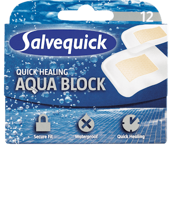 Salvequick Aqua Block 12 st
