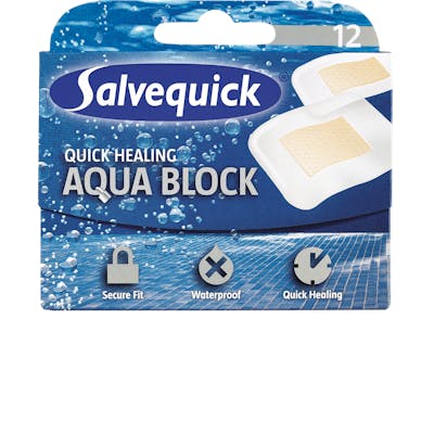 Salvequick Aqua Block 12 pcs