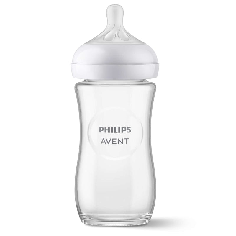 Philips Avent SCY933/01 Natural Response Glass Baby Bottle 240 ml