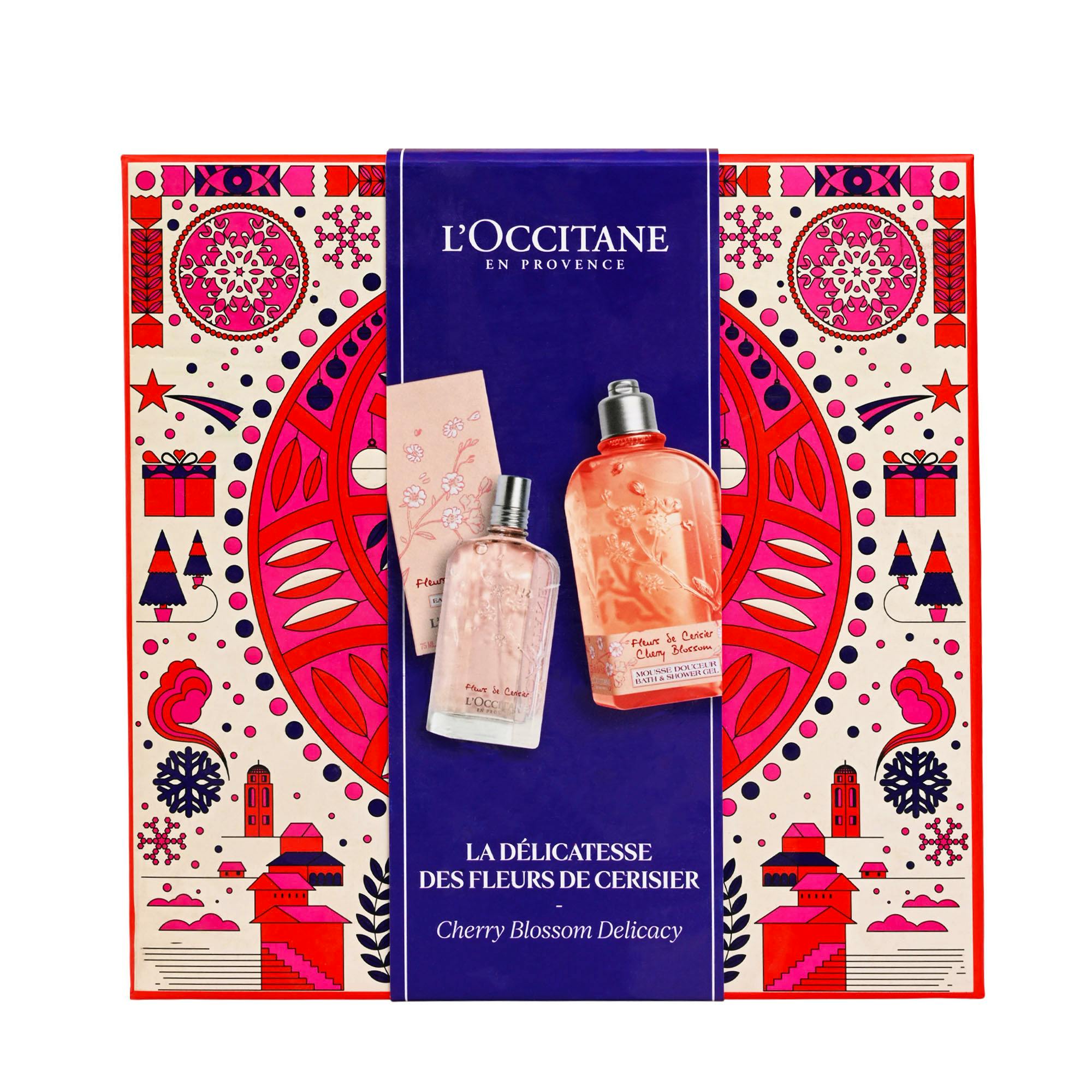 L'Occitane Cherry Blossom Gift Set 75 ml + 250 ml - £41.75