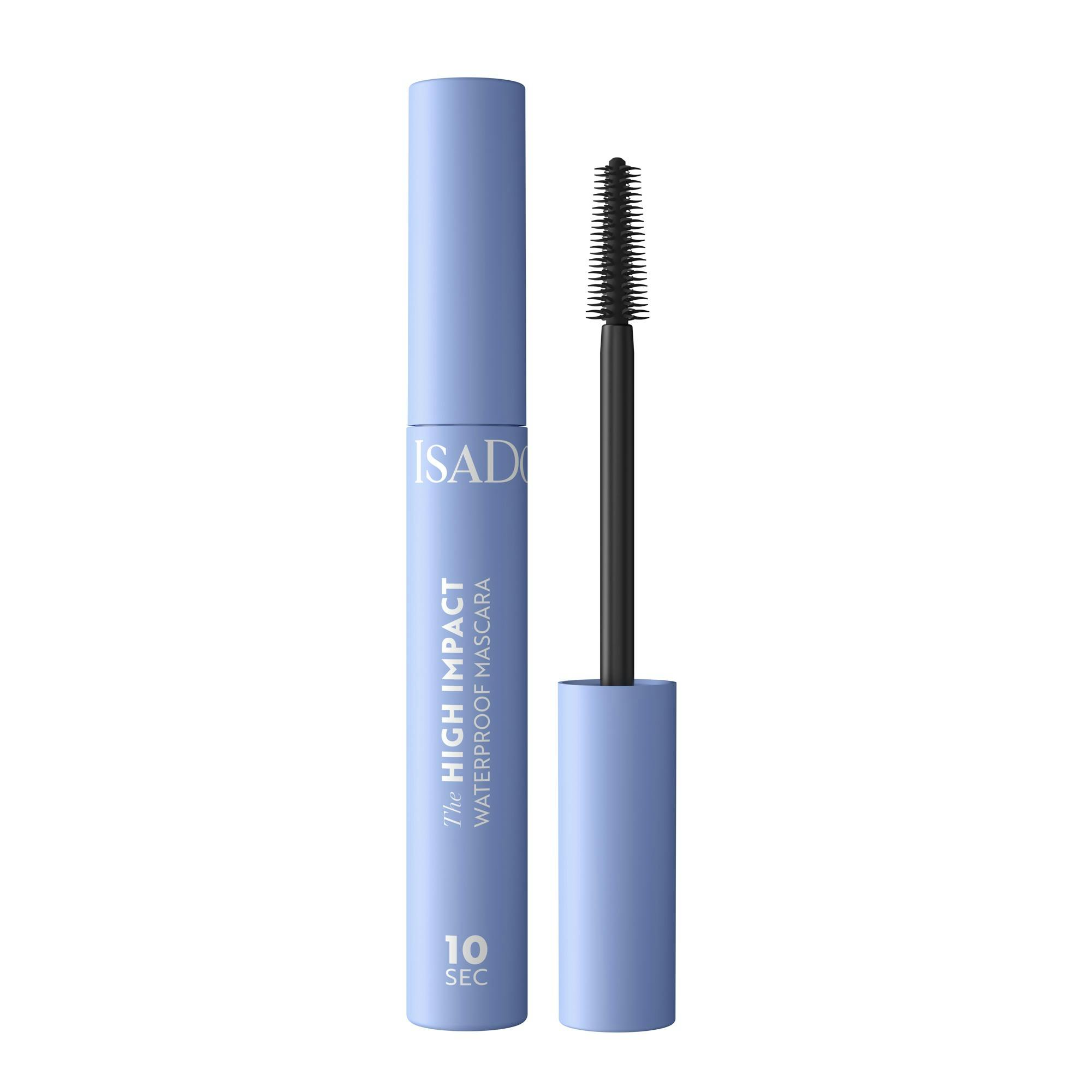 10 Sec High Impact Waterproof Mascara 01 Black 9 Ml Fra Isadora