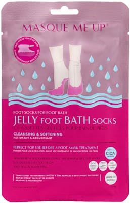 Masque Me Up Jelly Foot Bath Socks 1 paar