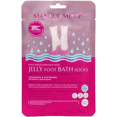Masque Me Up Jelly Foot Bath Socks 1 paar