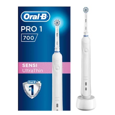 Oral-B Pro 1 700 Sensitive Ultra Thin White 1 stk