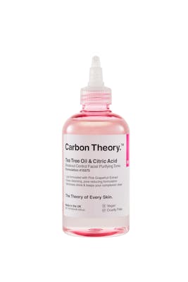 Carbon Theory Tea Tree Oil &amp; Citric Acid Breakout Control Facial Purifying Tonic 250 ml