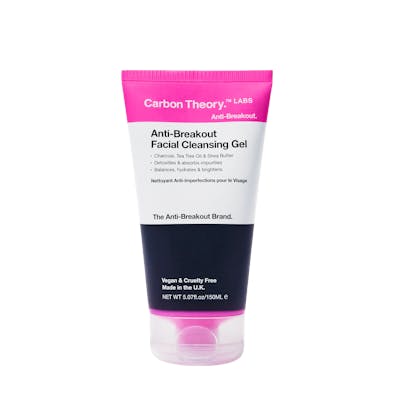 Carbon Theory Anti Breakout Facial Cleansing Gel 150 ml