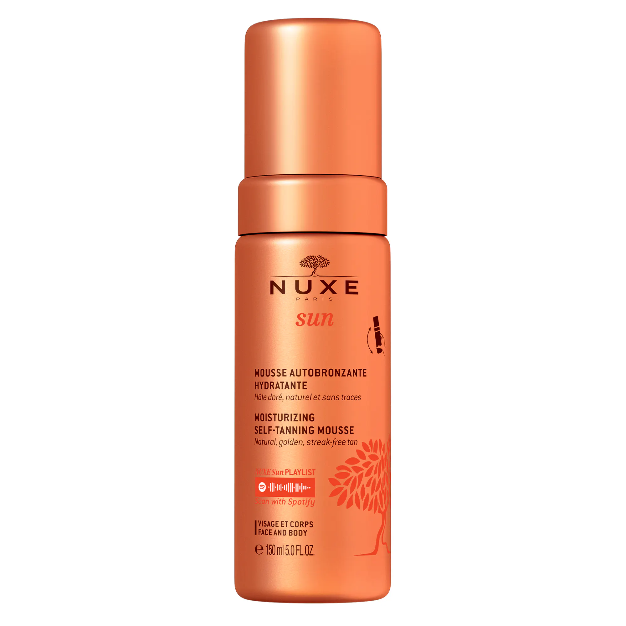 Nuxe Sun Moisturizing Self-Tanning Mousse 150 ml