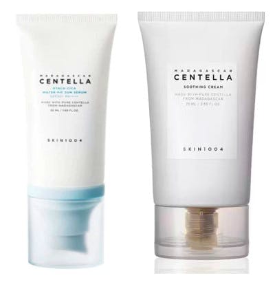SKIN1004 Madagascar Centella Hyalu-cica Water-Fit Sun Serum & Soothing Cream 50 ml + 75 ml