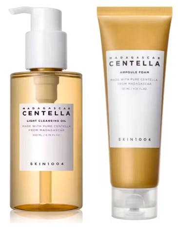 SKIN1004 Madagascar Centella Light Cleansing Oil & Foam Cleanser 200 ml + 125 ml