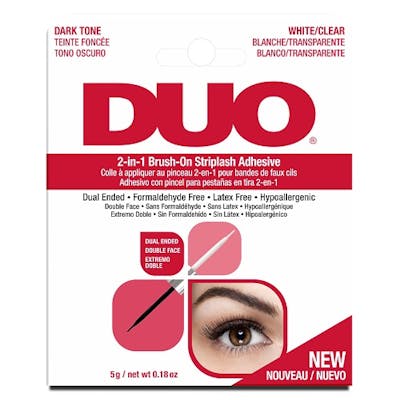 DUO 2-in-1 Clear and Dark Brush On Adhesive 5 g