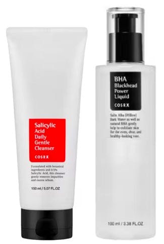 Cosrx Acne Cleansing Set Salicylic Acid & Niacinamide 150 ml + 100 ml