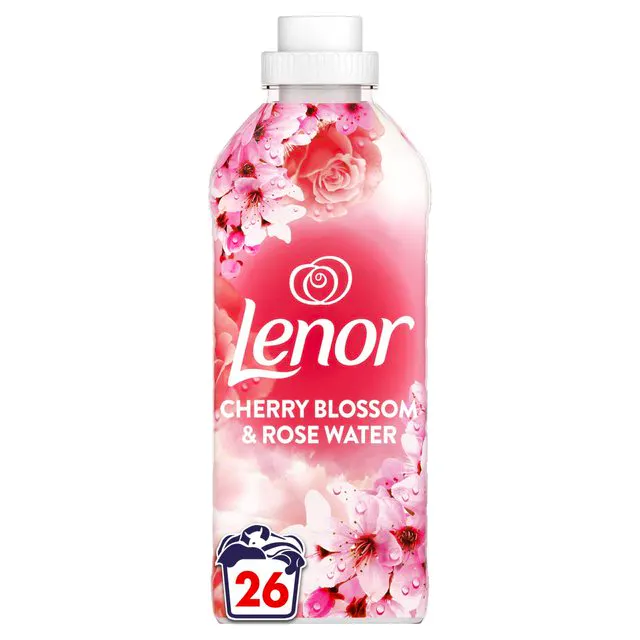 Lenor Fabric Conditioner Cherry Blossom & Rose Water 858 ml