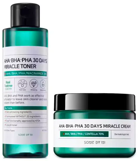 Some By Mi AHA-BHA-PHA 30 Days Miracle Toner & Cream 150 ml + 60g
