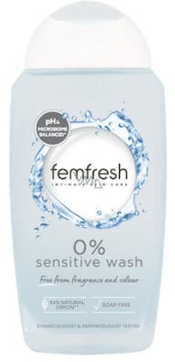 FemFresh 0% Sensitive Wash 250 ml
