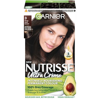 Garnier Nutrisse Cream 3 Dark Brown 1 st