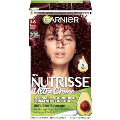 Garnier Nutrisse Creme 3.6 Red Dark Brown 1 st