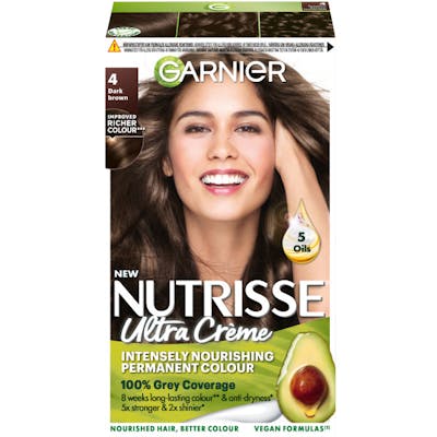 Garnier Nutrisse Cream 4 Dark Brown 1 st