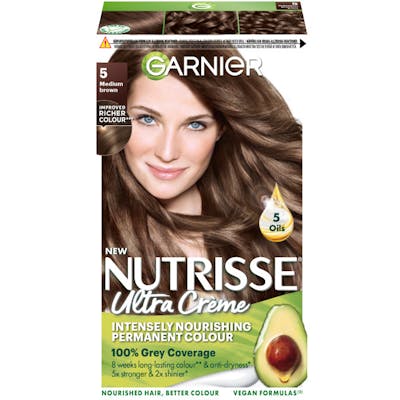Garnier Nutrisse Cream 5 Medium Brown 1 st
