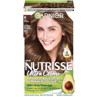 Garnier Nutrisse Cream 6.0 Light Brown 1 stk