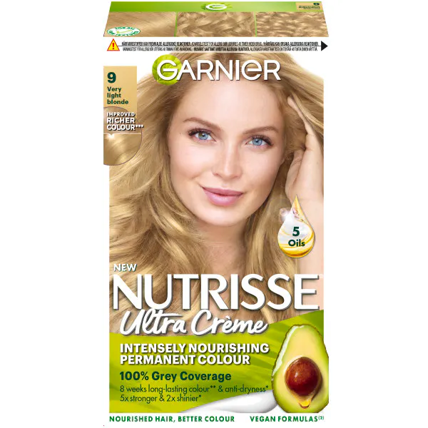 Garnier Nutrisse Cream 9 Very Light Blond 1 pcs