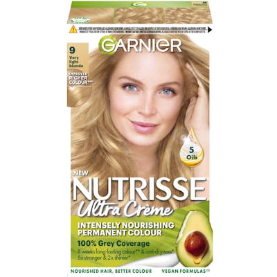 Garnier Nutrisse Cream 9 Very Light Blond 1 kpl