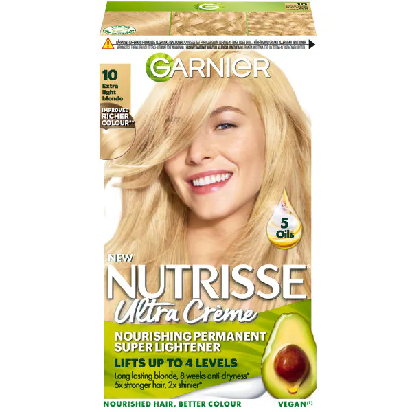 Garnier Nutrisse Cream 10 Extra Light Blond 1 pcs