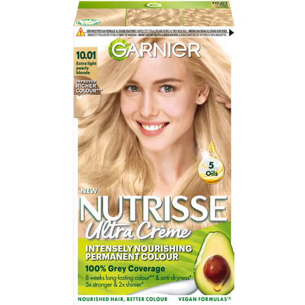 Garnier Nutrisse Cream 10.1 Extra Light Pearl Blond 1 pcs